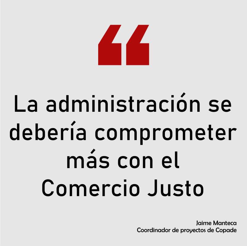 Cita de Jaime Manteca Coordinador de proyectos de Copade