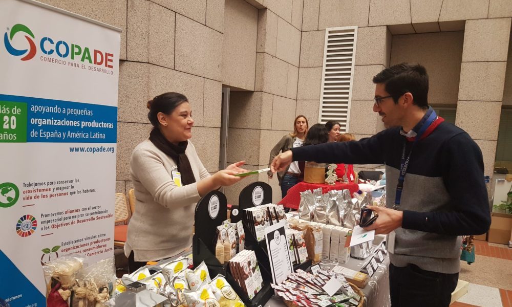 COPADE gestiona las ventas de productos de Comercio Justo, ecológicos y de economía solidaria