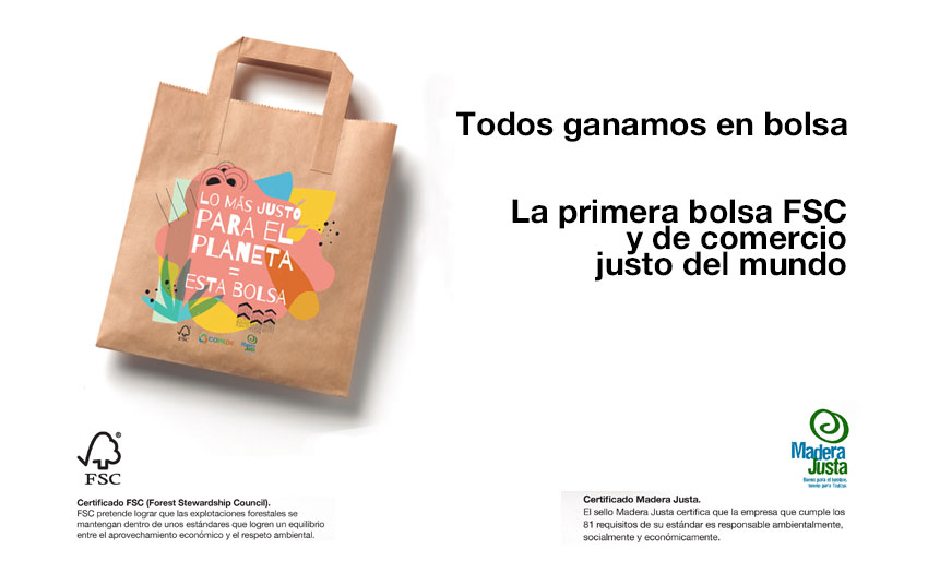 Lo más justo para el planeta = Esta bolsa